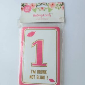 team bride rating cards 10 cards