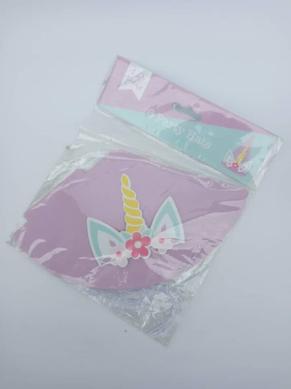 unicorn baby pink hats 6pk