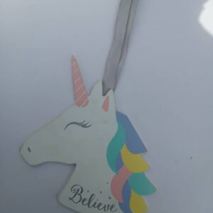 unicorn plaque