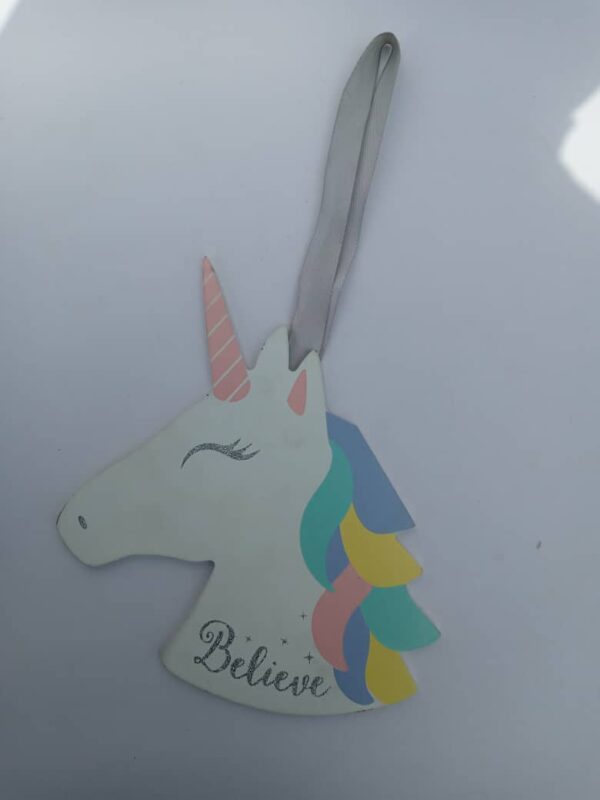 unicorn plaque