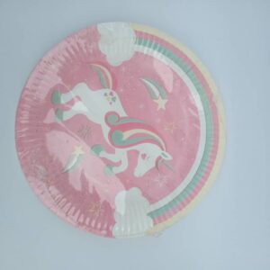 unicorn star plates 20pk