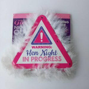 Hen Night Flashing Badge