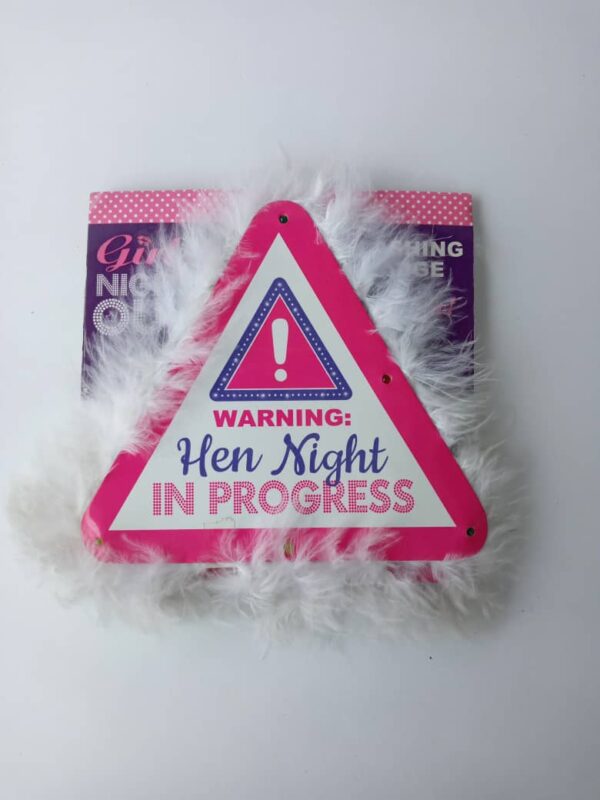Hen Night Flashing Badge