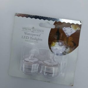 waterproof led tealights