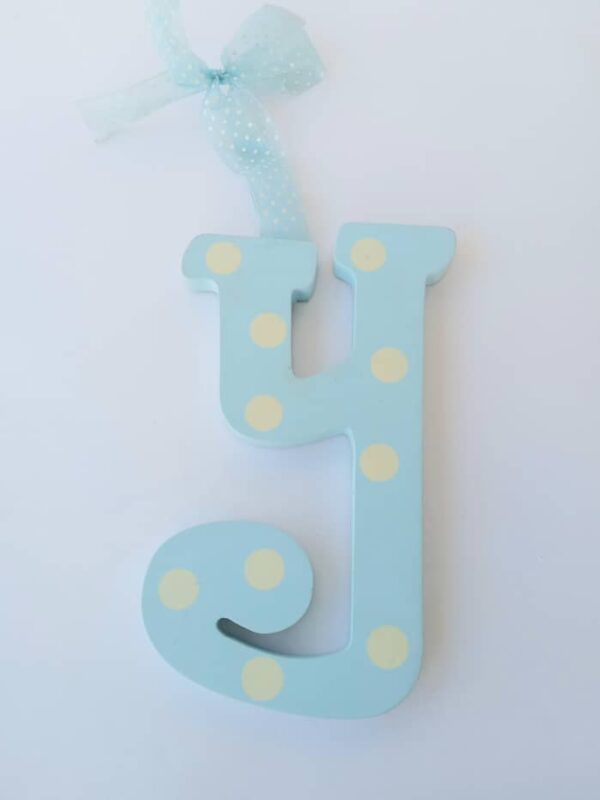 y blue door sign
