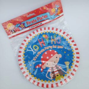 yohoho pirate paper plates 12pk