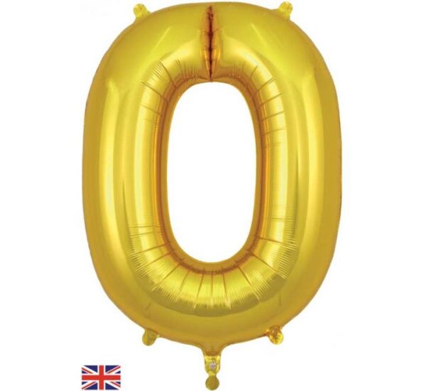 Gold Number 0 Foil- 34”