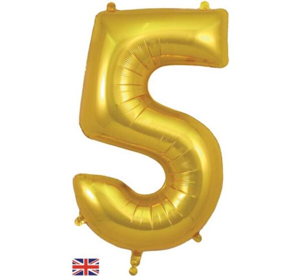 Gold Number 5 Foil- 34”