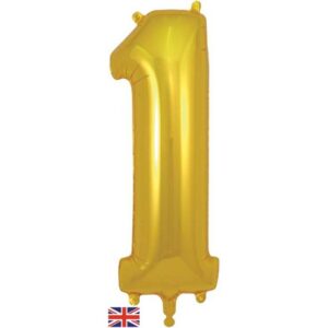 Gold Number 1 Foil- 34”