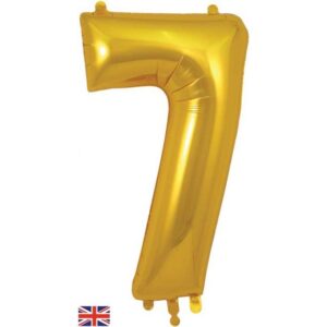 Gold Number 7 Foil- 34”