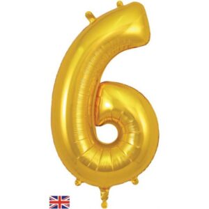 Gold Number 6 Foil- 34”