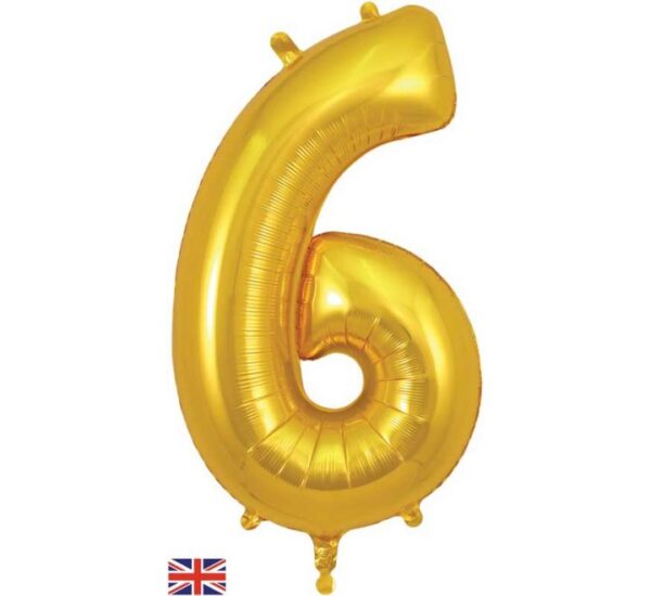 Gold Number 6 Foil- 34”
