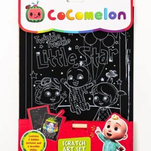 CoComelon Scratch Art Set