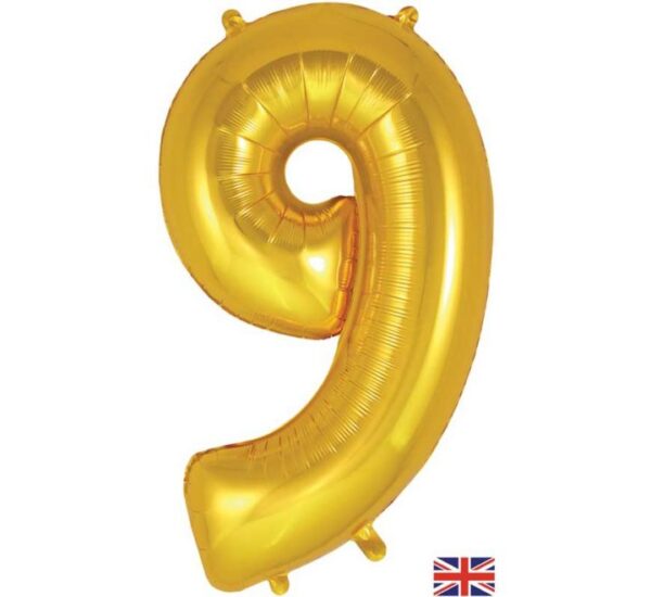 Gold Number 9 Foil- 34”