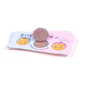 Scratch Card BOY Gender Reveal Game