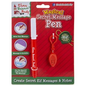 Elf Magical Secret Message Pen With Torch