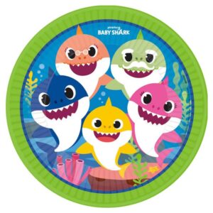 Baby Shark Plates 8pk