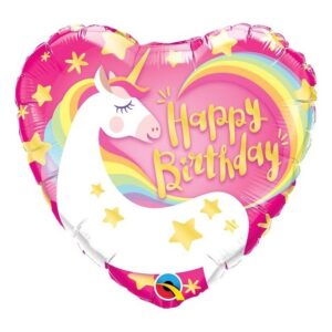 Birthday Magical Unicorn Foil Balloon