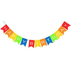 Bright Birthday Banner