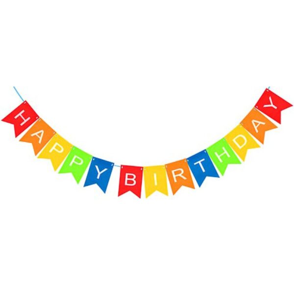 Bright Birthday Banner