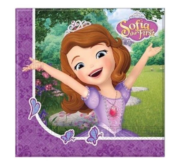 Sofia the First Napkins 20pk