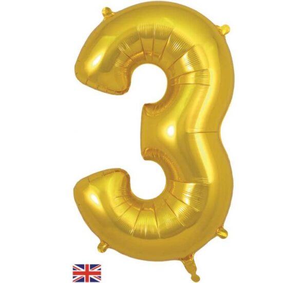 Gold Number 3 Foil- 34”