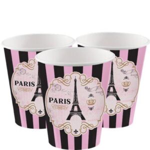 Day in Paris Paper Cup 8pk