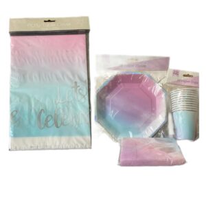 Pastel Hexagon 4pc Set