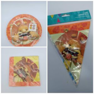 Jungle Animal 3 Piece Set