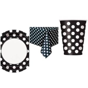 Black Polka Dot 3pc Set