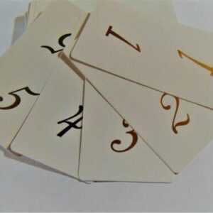 New-Do a search for Place 1-30 Table Numbers