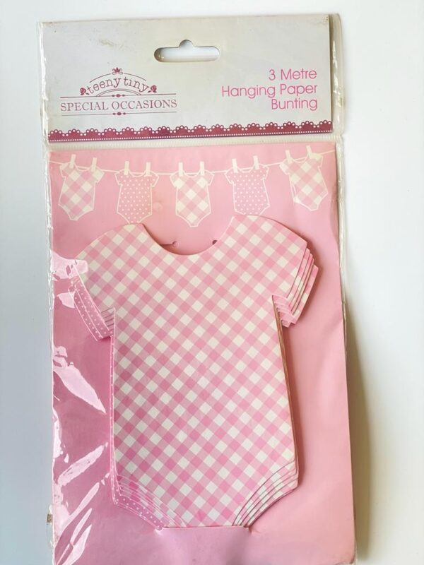 New: Baby Romper Suit Bunting- Pink