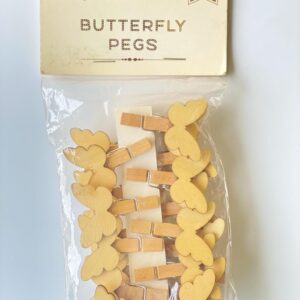New: Butterfly Pegs