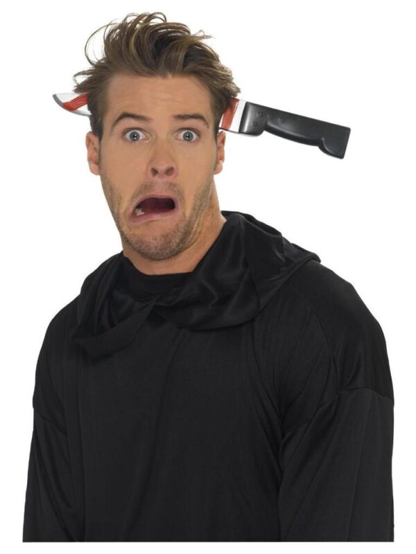 Knife through head accessory