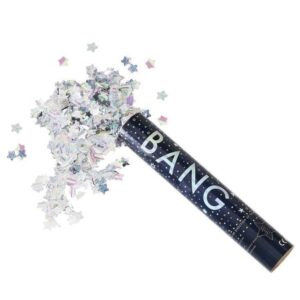 Ginger Ray Giant Iridescent Confetti Cannon Shooter