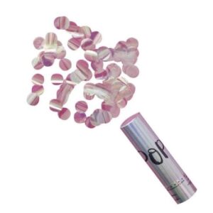 Iridescent Confetti Cannon