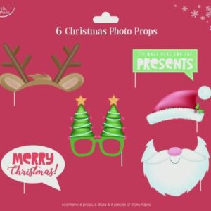 Christmas photoprops 6pk