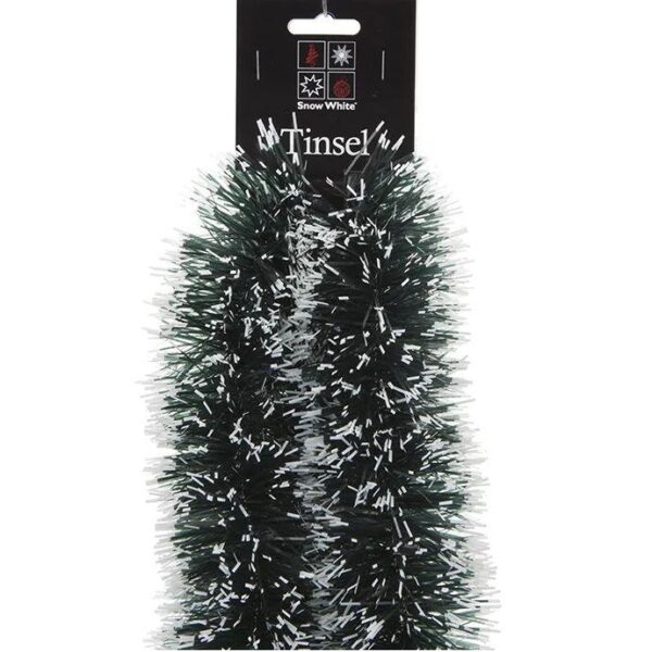 Christmas Green Snow Tinsel