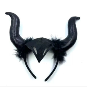 Halloween Black Horn headband