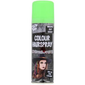 Halloween Washable Colour Hairspray - Green (51g)
