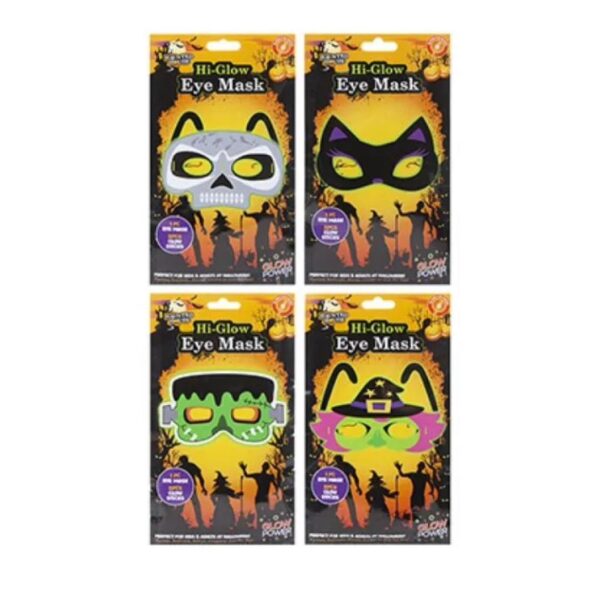 Halloween Glow Masks - Assorted