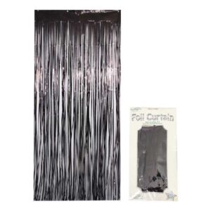 Black Foil Curtain
