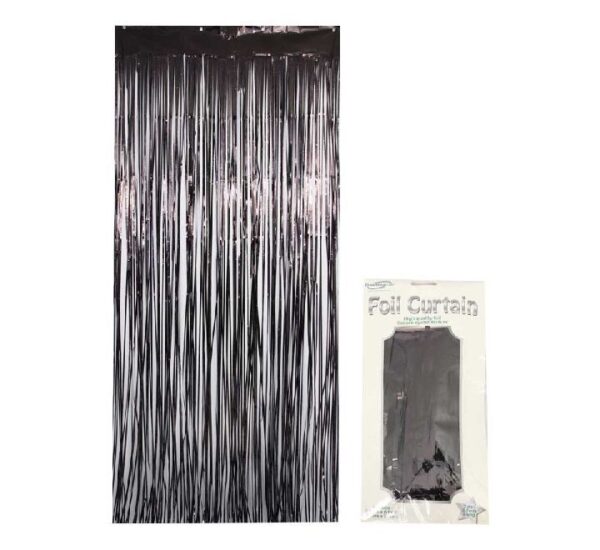 Black Foil Curtain