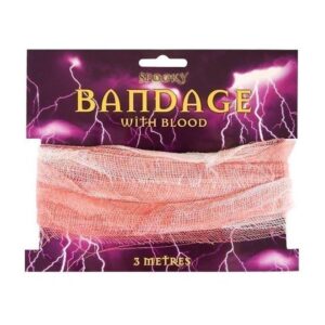 BLOOD STAINED BANDAGE