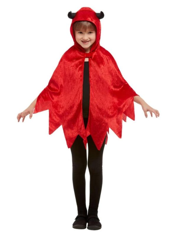 Devil Hooded Cape- Child
